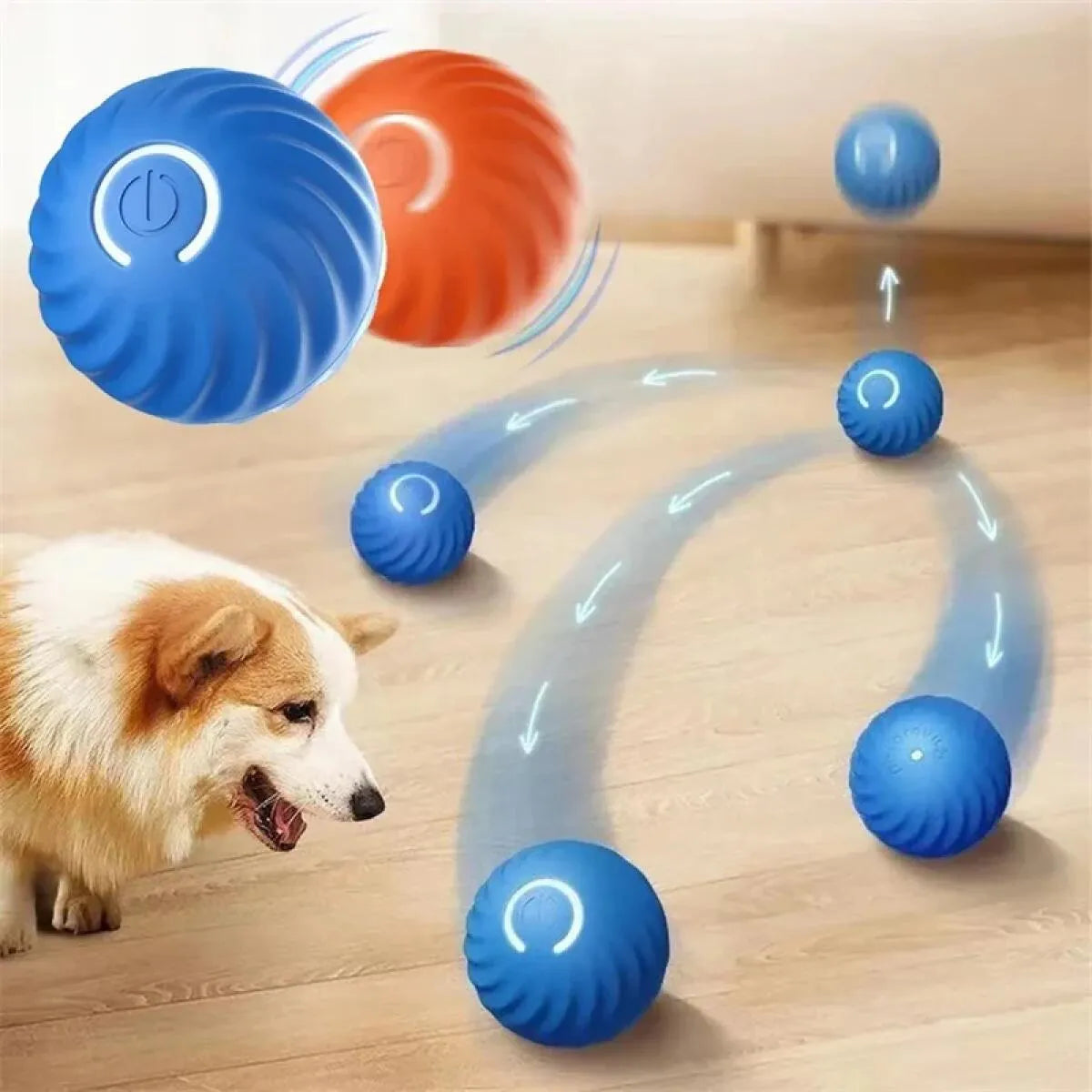 PELOTA SALTARINA PARA MASCOTAS