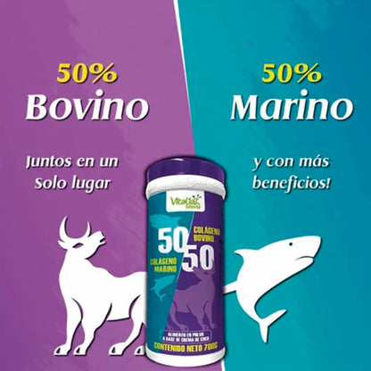 COLÁGENO HIDROLIZADO MARINO & BOVINO