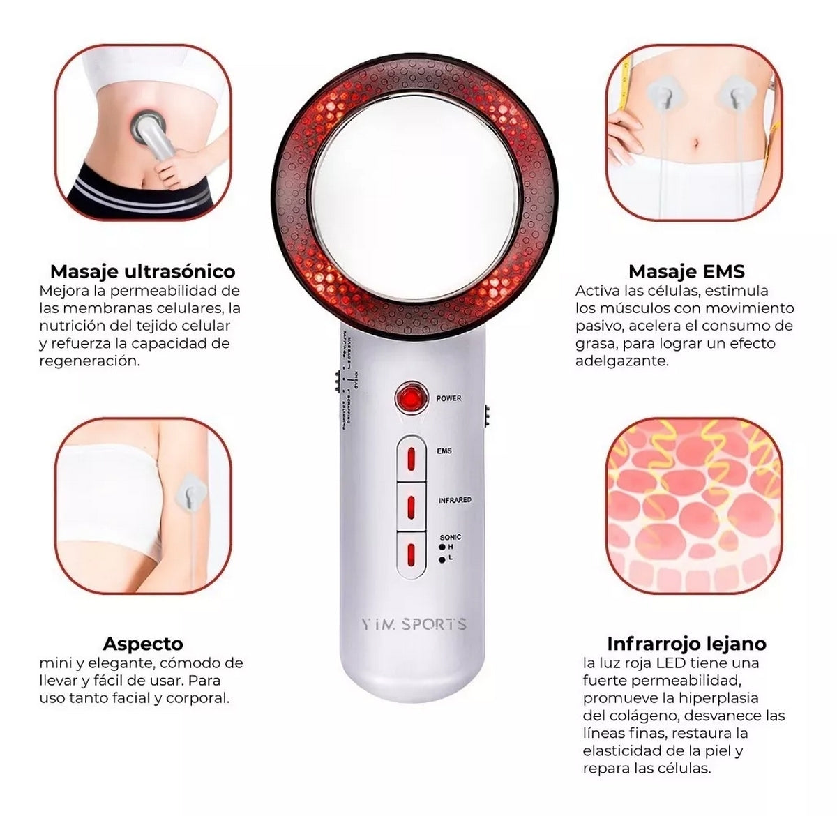 MASAJEADOR CORPORAL ANTICELULITIS 3 EN 1