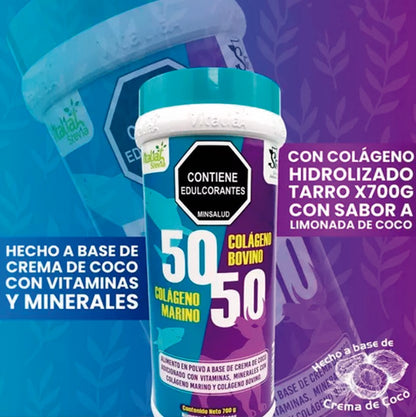 COLÁGENO HIDROLIZADO MARINO & BOVINO