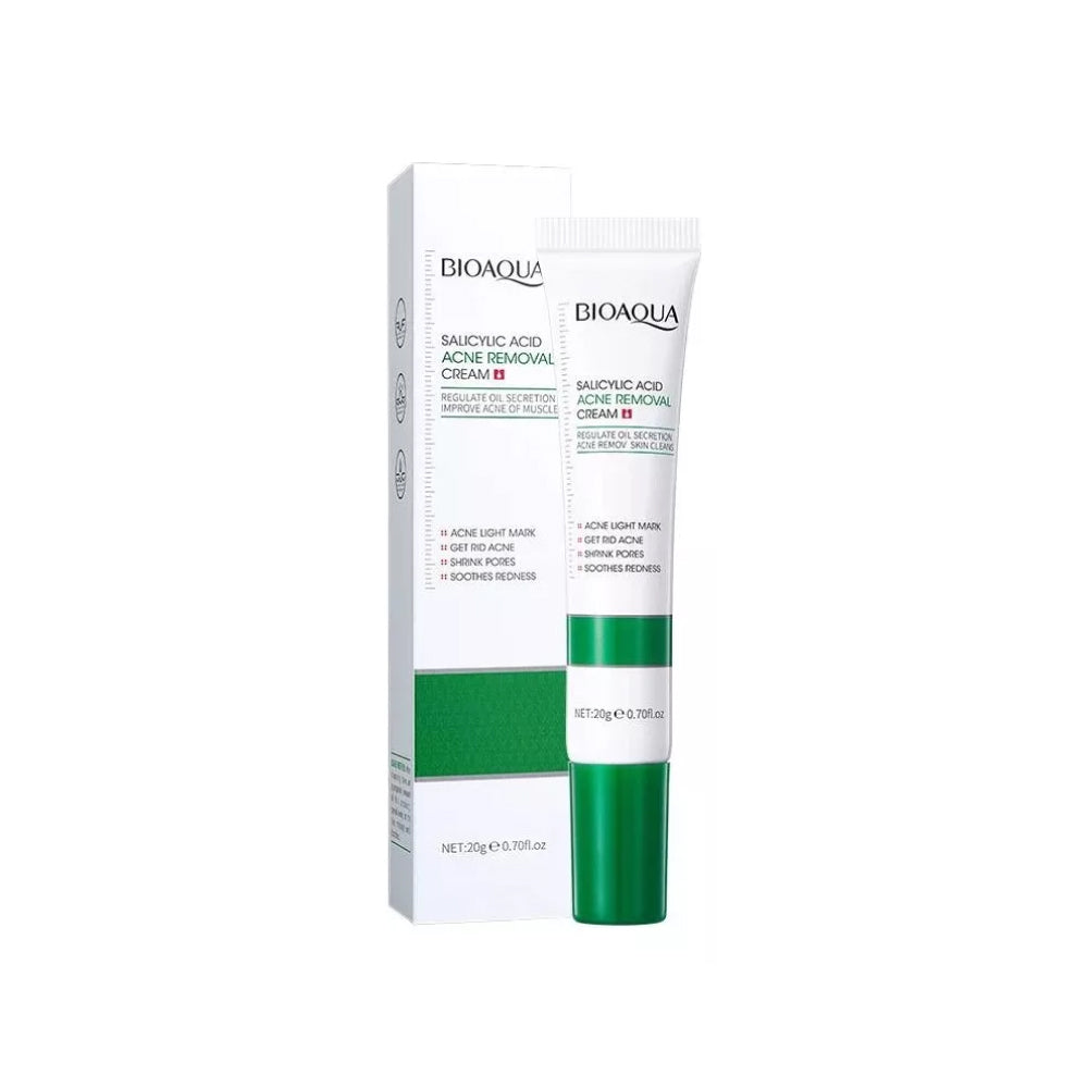 CREMA ANTIACNÉ DE ÁCIDO SALICÍLICO BIOAQUA